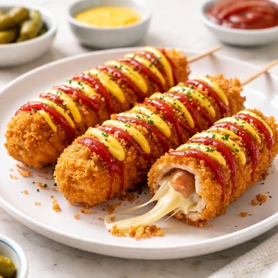 Korean corn dog