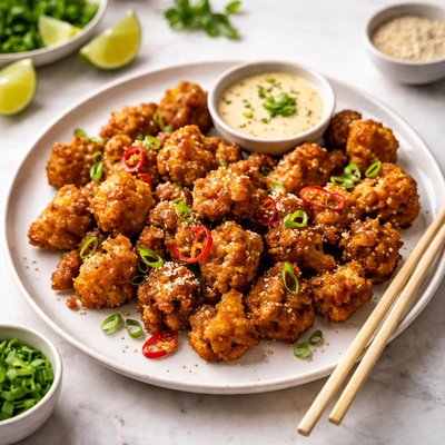 Korean fried cauliflower