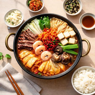 Korean hotpot