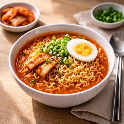 Korean instant noodles