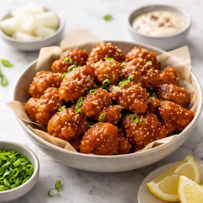 Korean popcorn chicken