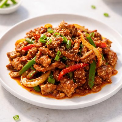 Korean pork stirfry
