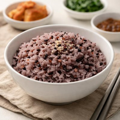 Korean purple rice