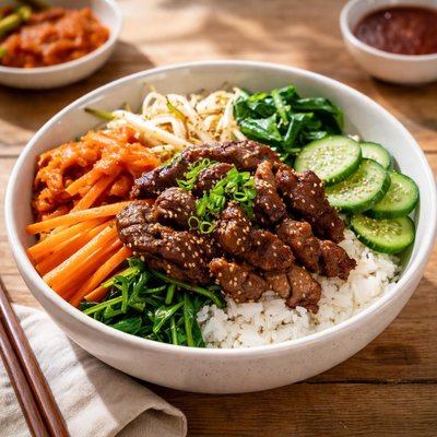 Korean rice bowl