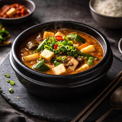 Korean soybean stew