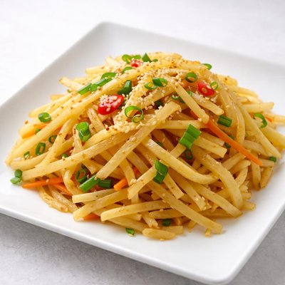 Korean stir fried potato