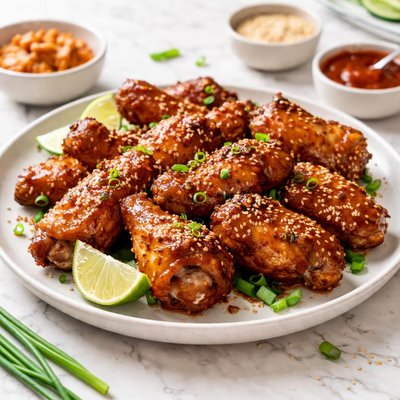 Korean style chicken wings