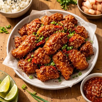 Korean style crunchy chicken