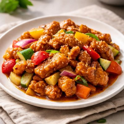 Korean sweet sour pork