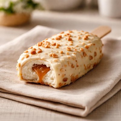 크림 아이스크림 바