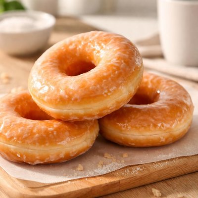 Krispe cream doughnut