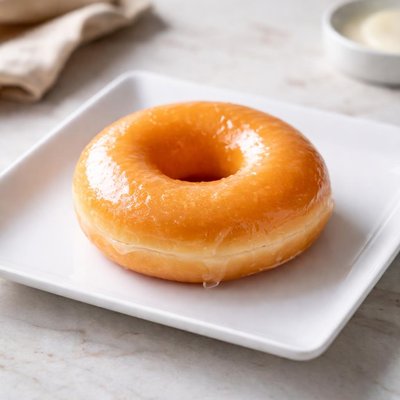 Krispy cream glaze donut