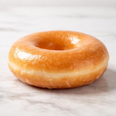 Krispy kreme glazed doughnut
