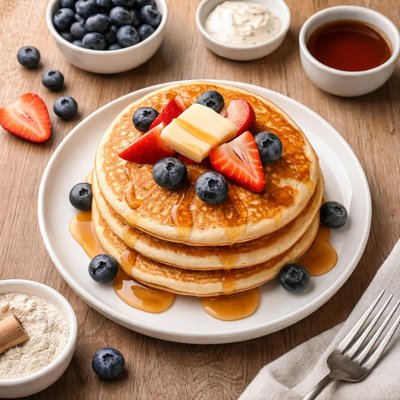 Kristeaz buttermilk protein pancake