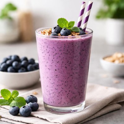 Kroma blueberry smoothie
