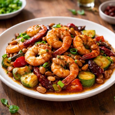 Kung pao shrimp