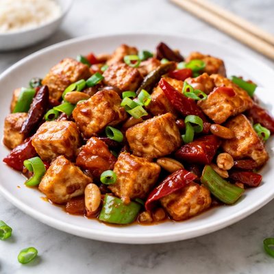 Kung pao tofu