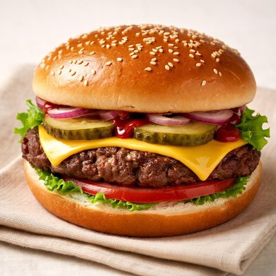 Kwik star cheese burger