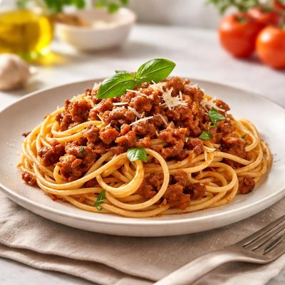 La fonte spageti bolognise