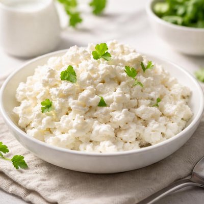 Lactose free cottage cheese
