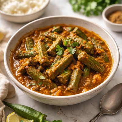 Lady finger curry