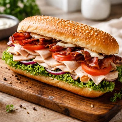 Lage turkey bacon ranch