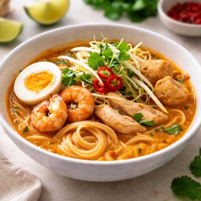 Laksa noodles