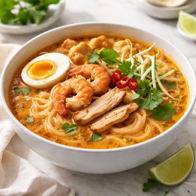 Laksa soup