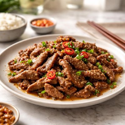 Lamb bulgogi
