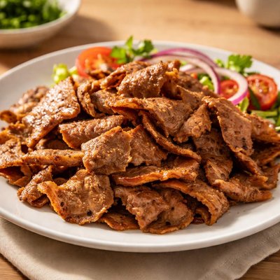 Lamb doner kebab meat