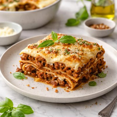 Lamb lasagne