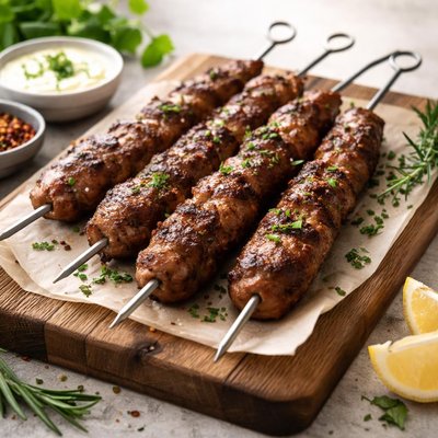 Lamb meat sticks