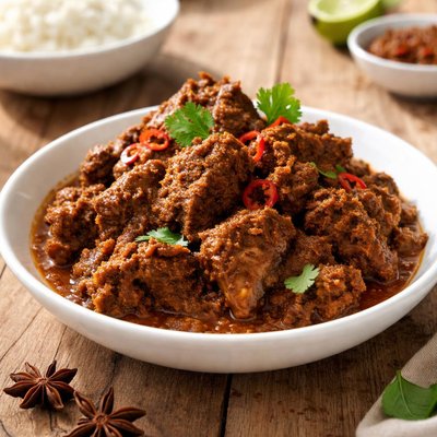 Lamb rendang