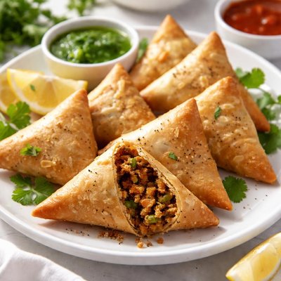 Lamb samosa