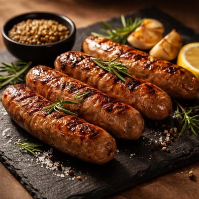 Lamb sausages