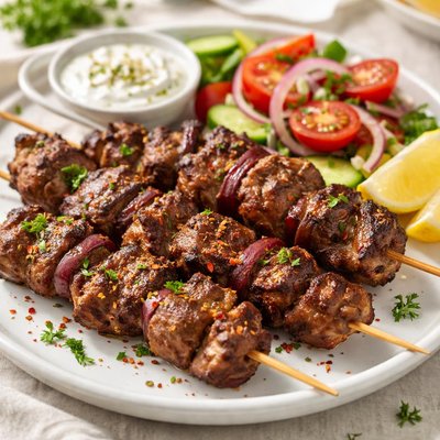Lamb skewers