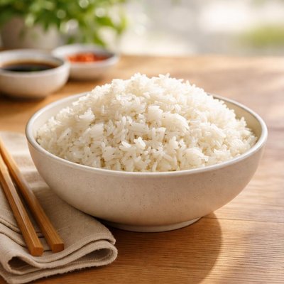 Chinesisches Restaurant weißer Reis