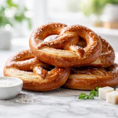 Lard pretzels