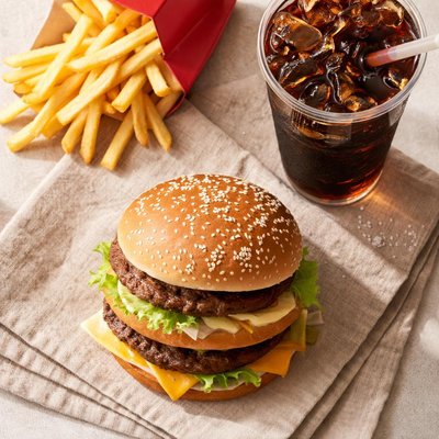 麦当劳大杯可乐