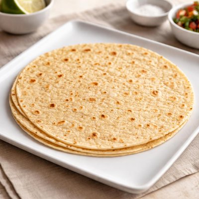 Large corn tortilla
