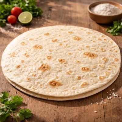 Large flour tortilla