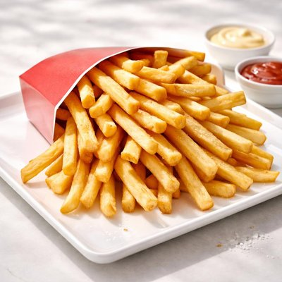 Large fries mcdonalds