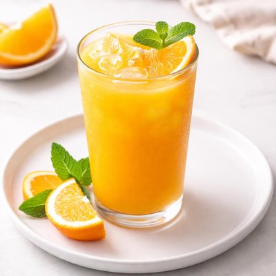 Large orange juice