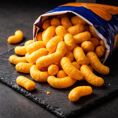Large packet of giant wotsits