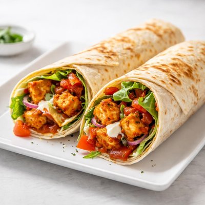 Large paneer wrap