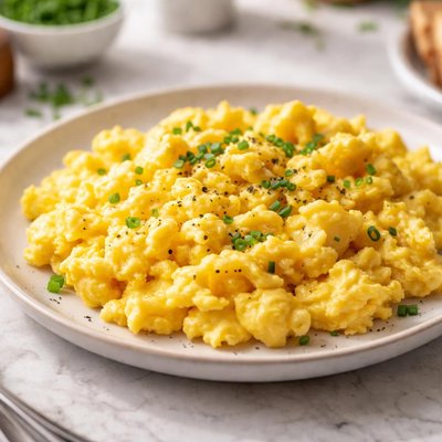 Large scrambled eggs