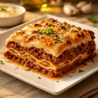 Lasagne with meat