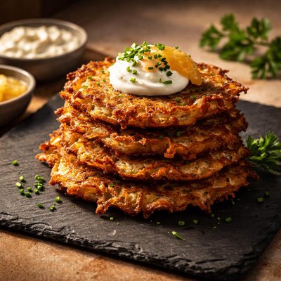 Latke pancakes