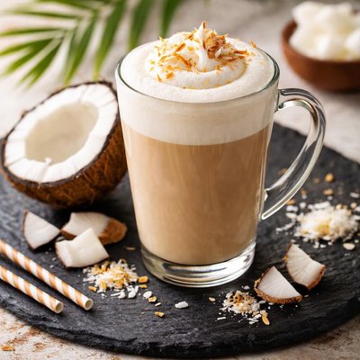 Latte coconut milk