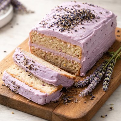 Lavender cake